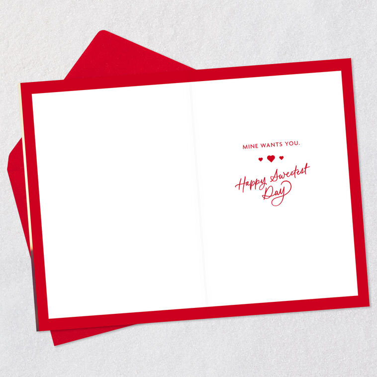 Hallmark My Heart Wants You Sweetest Day Card