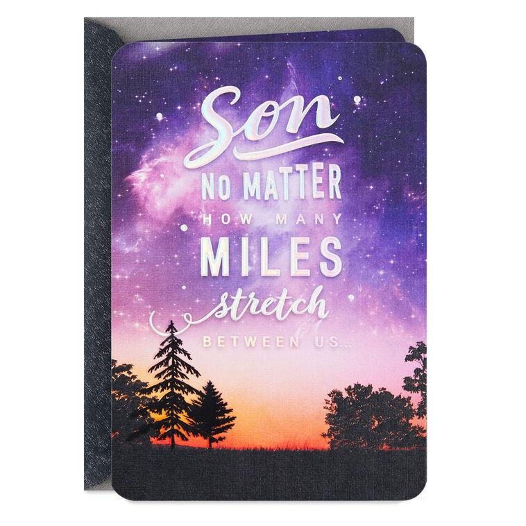hallmark My Love Follows You Birthday Card for Son