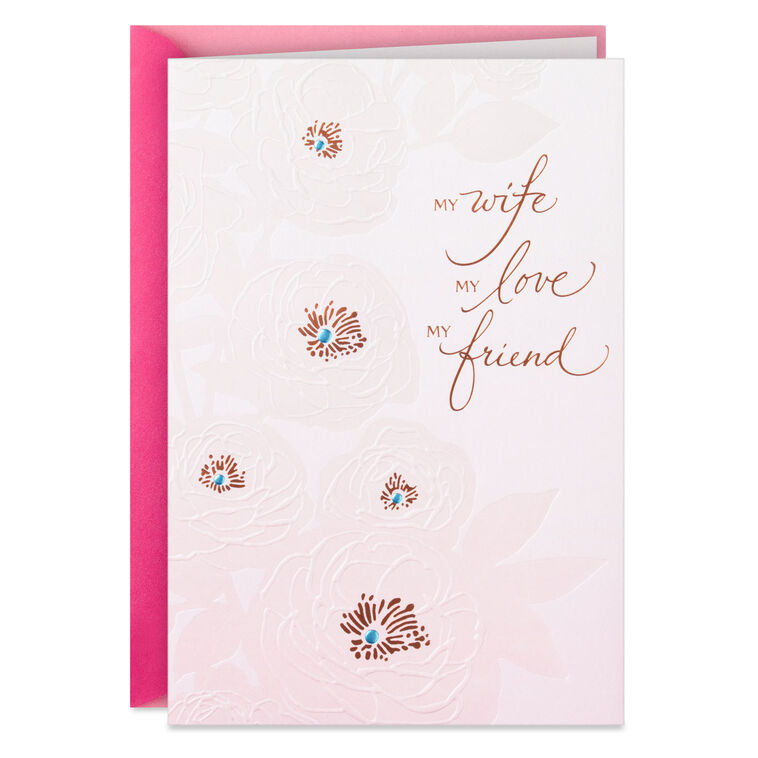 hallmark My Love My Friend Birthday Card for Wife