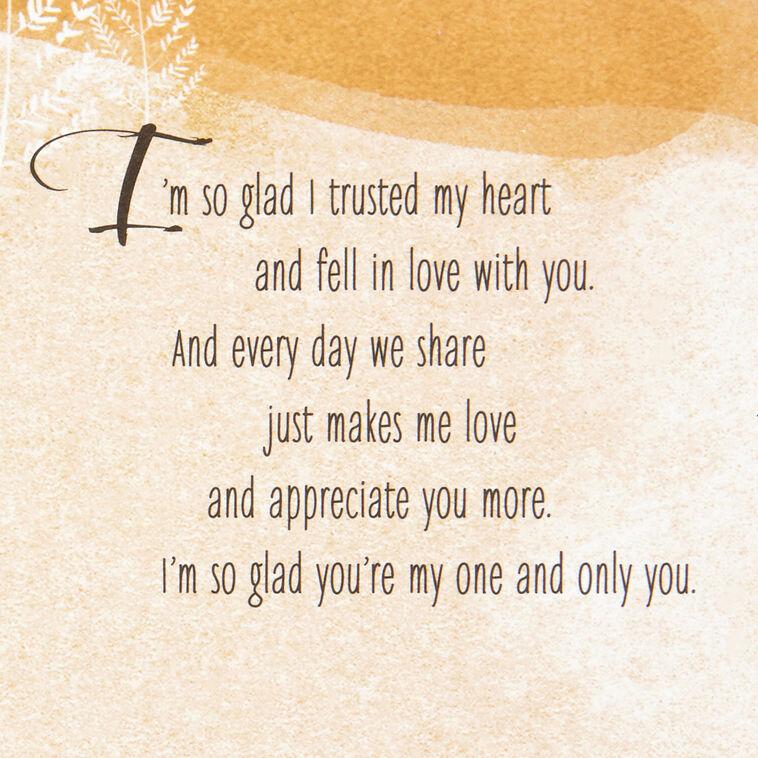 Hallmark My One And Only Romantic Birthday Card