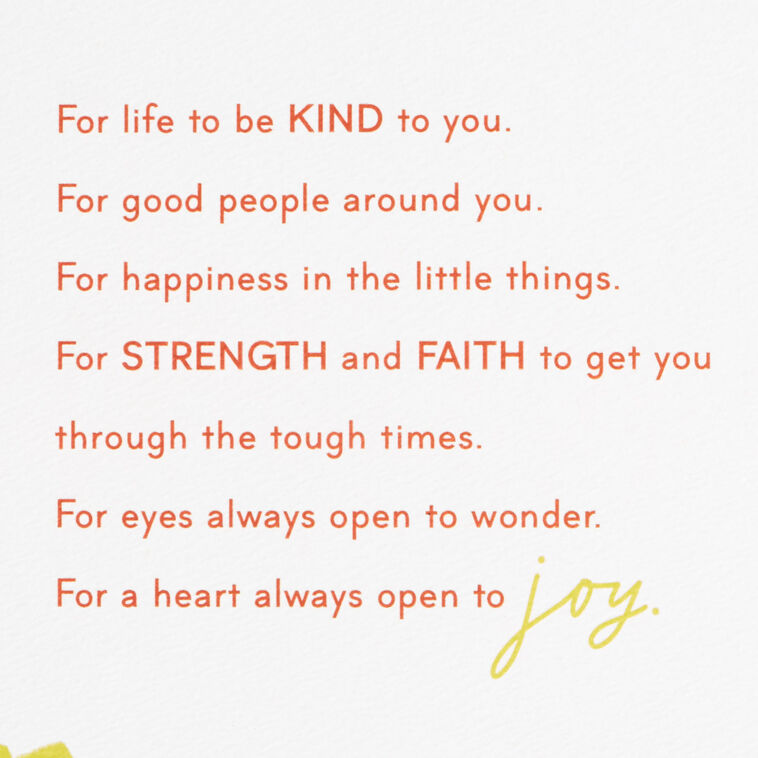 Hallmark My Prayers For You Birthday Card For Son