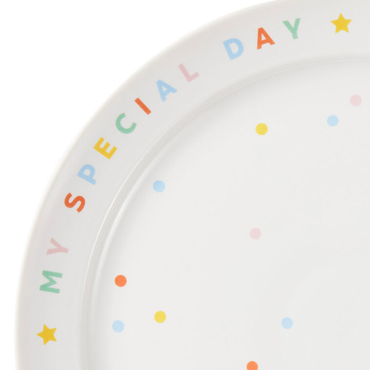 Hallmark My Special Day Celebration Plate 11"