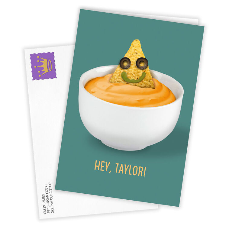 Hallmark Nacho Funny Custom Birthday Card