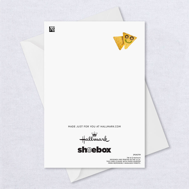 Hallmark Nacho Funny Custom Birthday Card