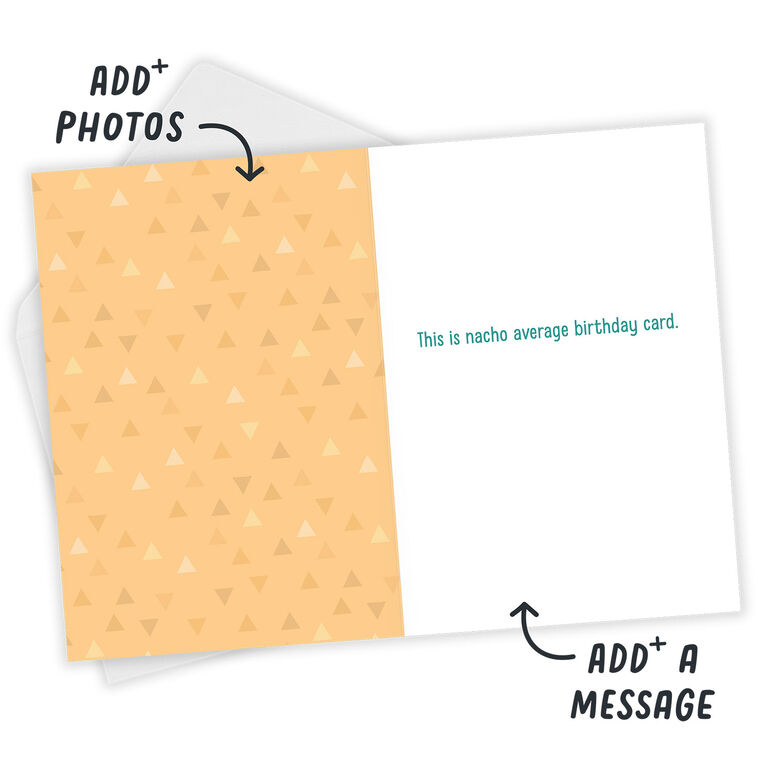 Hallmark Nacho Funny Custom Birthday Card