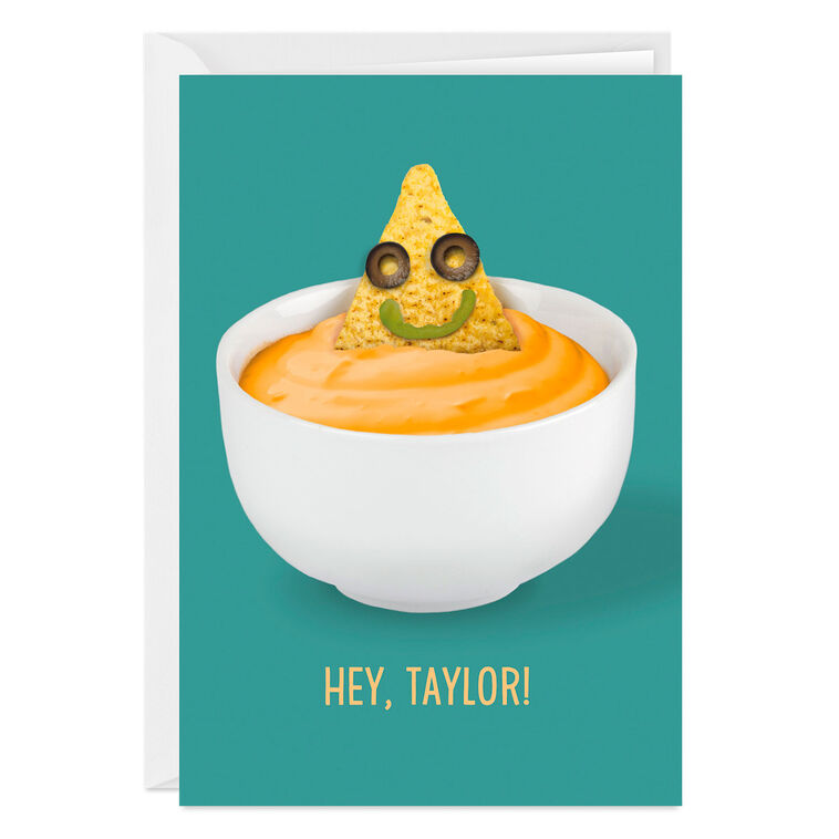 hallmark Nacho Funny Custom Birthday Card