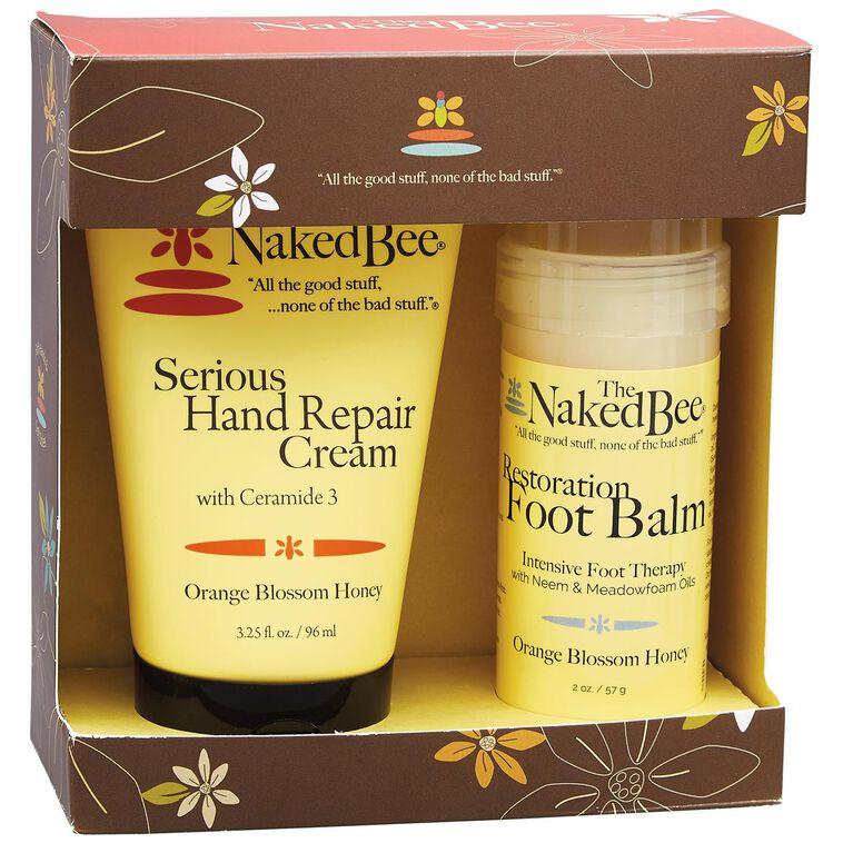 hallmark Naked Bee Hand & Foot Repair Kit Set of 2