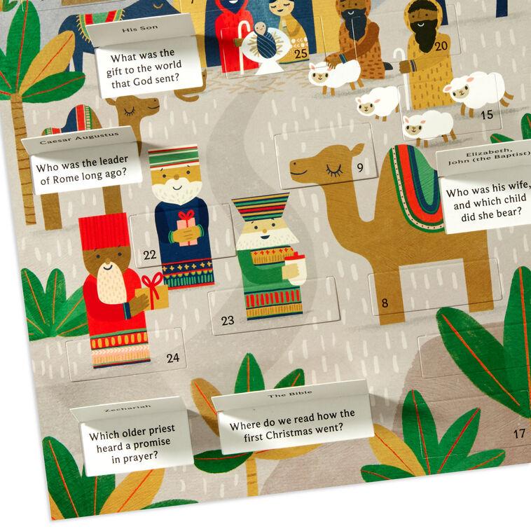 Hallmark Nativity Scene Religious Advent Calendar