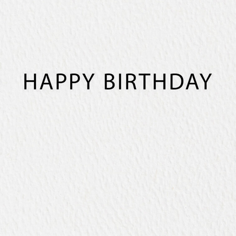 Hallmark Never Stop Being You Birthday Card