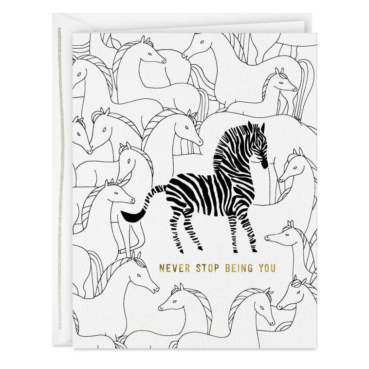 hallmark Never Stop Being You Birthday Card