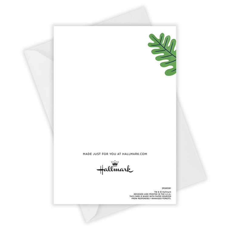 Hallmark Never Stop Being You Zebras Custom Card