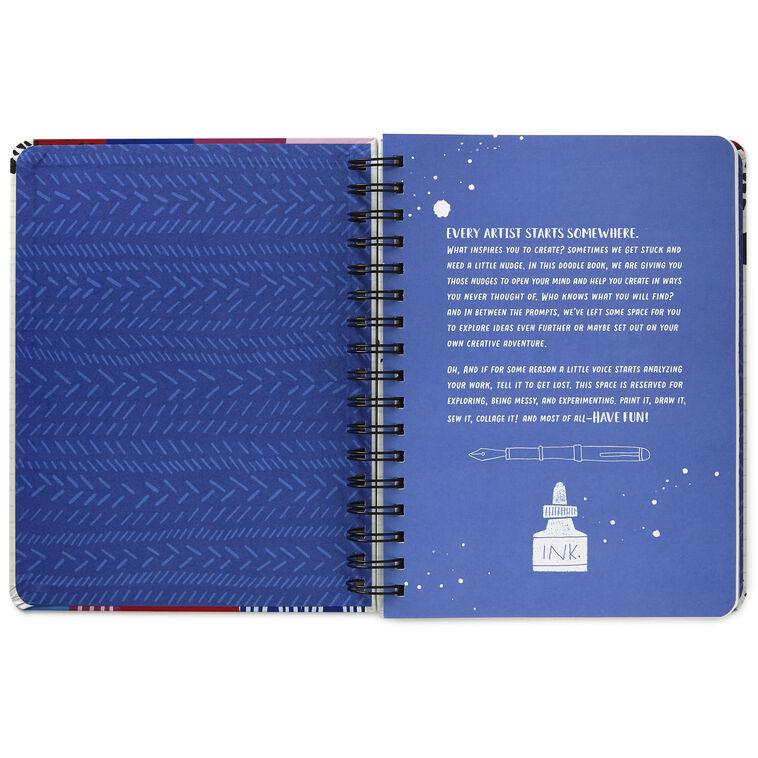 Hallmark Never Stop Making Artist Doodle Book