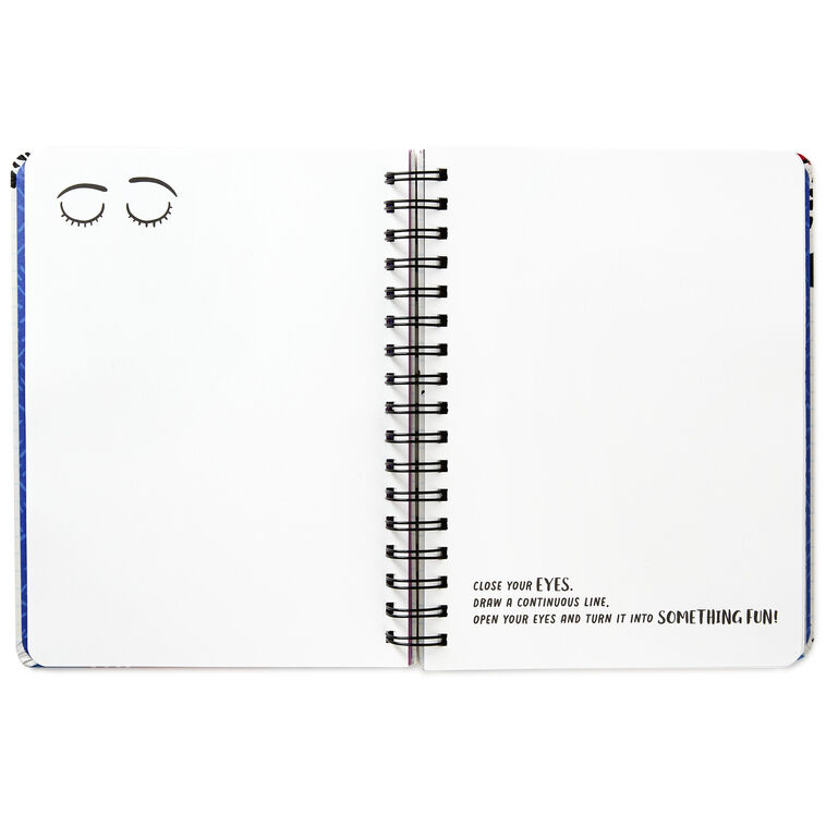 Hallmark Never Stop Making Artist Doodle Book