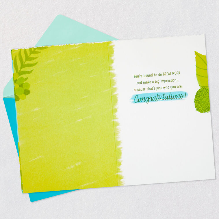 Hallmark New Adventure New Beginning New Job Card