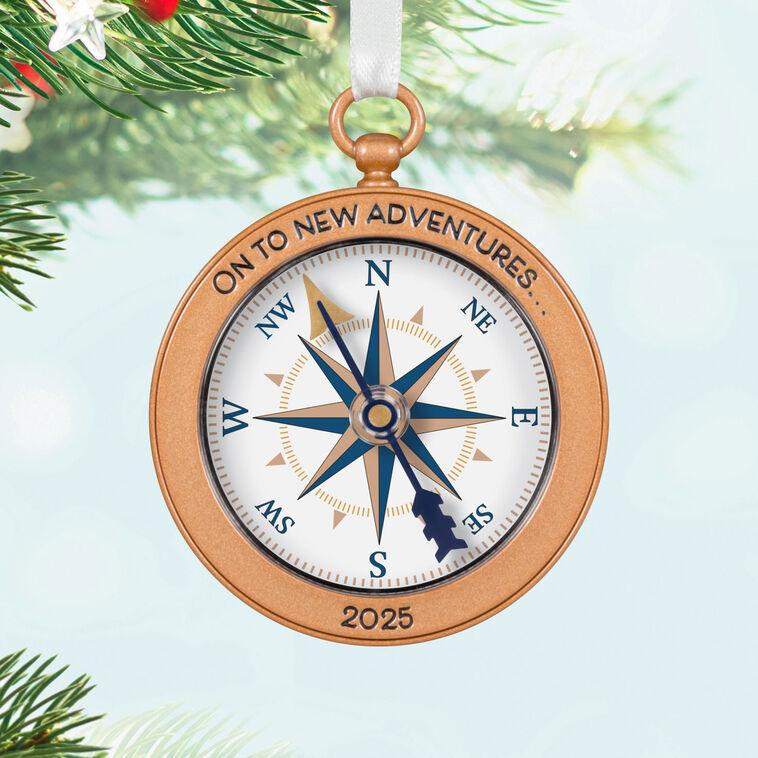 Hallmark New Adventures 2025 Metal Ornament