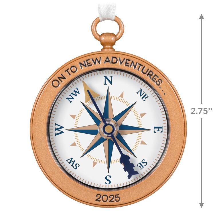 Hallmark New Adventures 2025 Metal Ornament