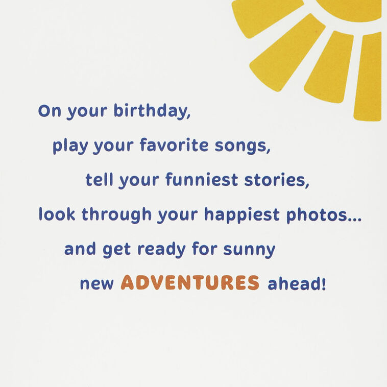 Hallmark New Adventures Ahead 60th Birthday Card
