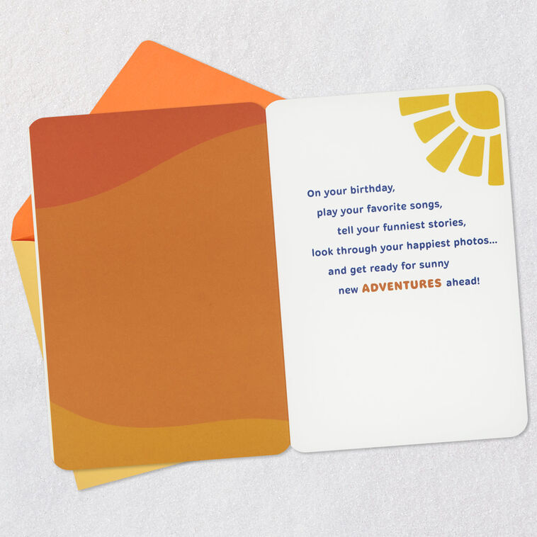 Hallmark New Adventures Ahead 60th Birthday Card