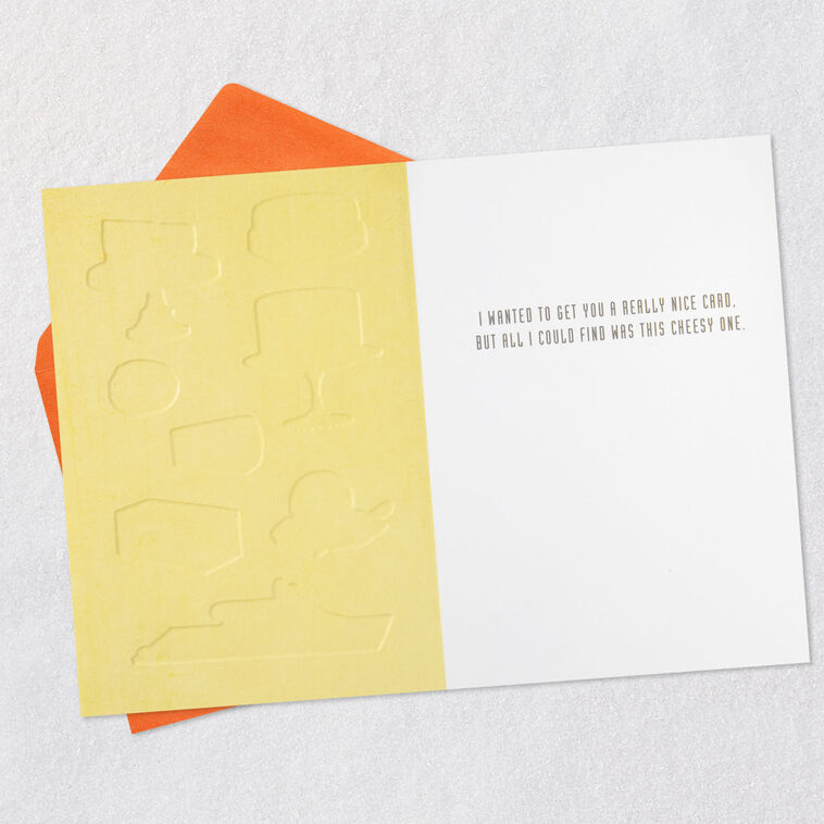 Hallmark Nice And Cheesy Funny Birthday Card