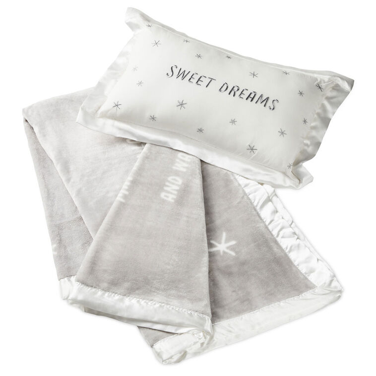 Hallmark Nighttime Prayer Pillow And Blanket Set