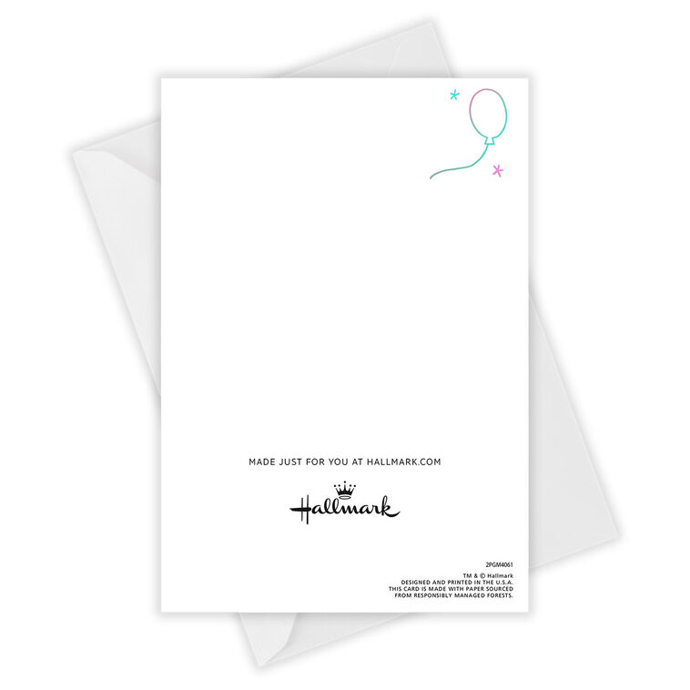 Hallmark No Foolin' April Love Custom Birthday Card