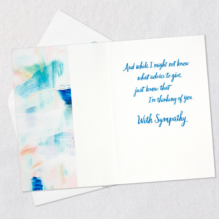 Hallmark No One Is Ever Ready Sympathy Card