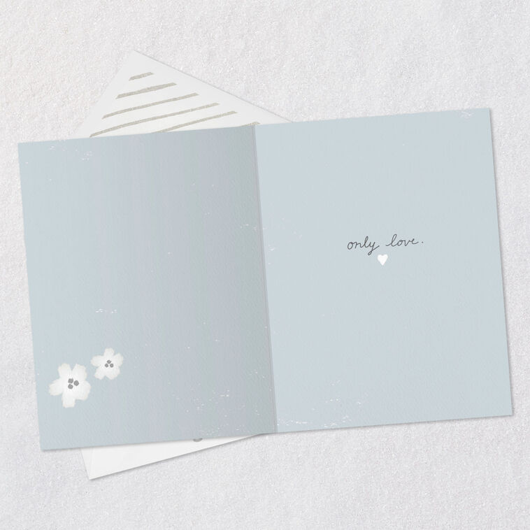 Hallmark No Words Only Love Sympathy Card