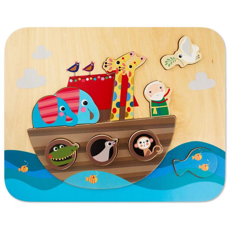 hallmark Noah's Ark 9-Piece Wood Puzzle