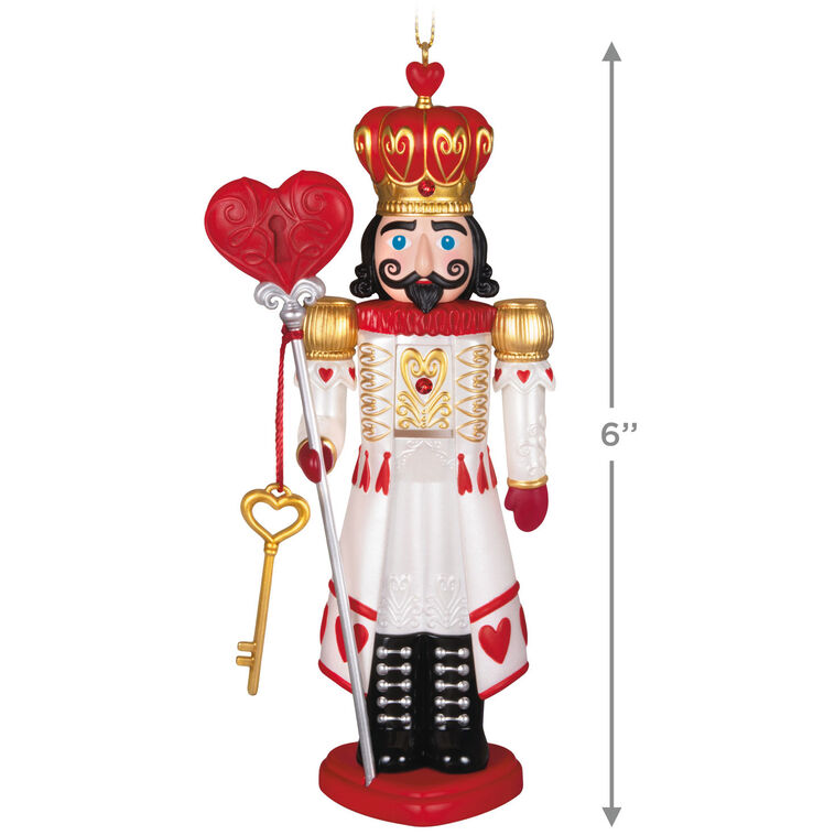 Hallmark Noble Nutcrackers King Of Hearts Ornament