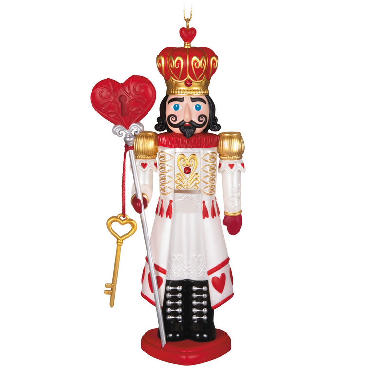 hallmark Noble Nutcrackers King of Hearts Ornament