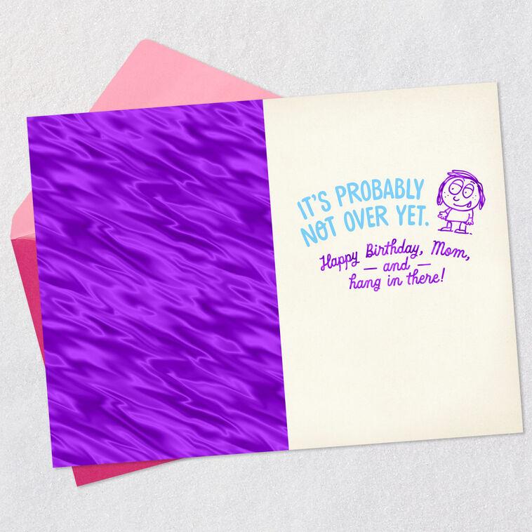 Hallmark Not Over Yet Funny Birthday Card For Mom