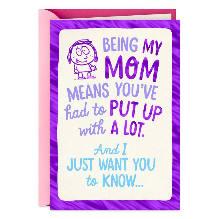 hallmark Not Over Yet Funny Birthday Card for Mom