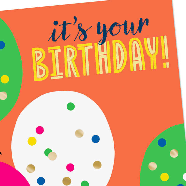 Hallmark Nothing But Happy Birthday Card