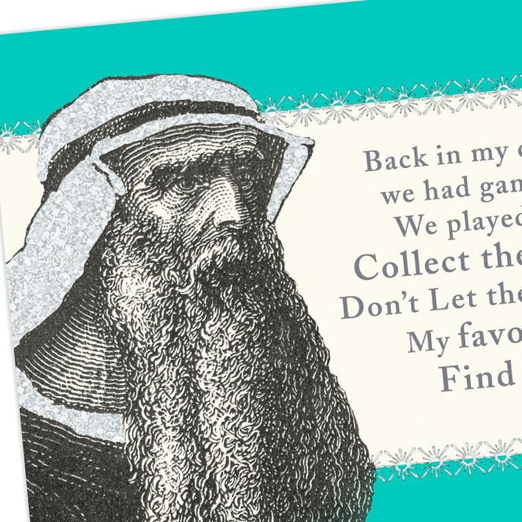 Hallmark Old Prophet Funny Birthday Card