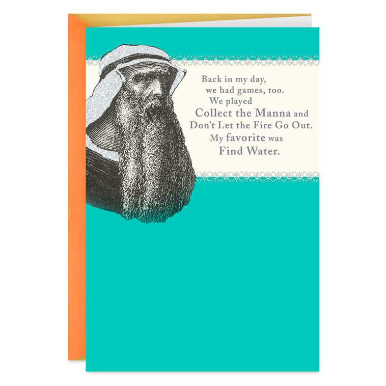 hallmark Old Prophet Funny Birthday Card