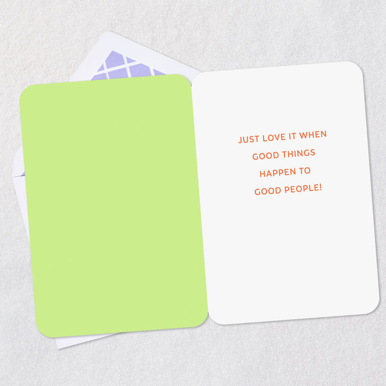 Hallmark OMG Congratulations Card