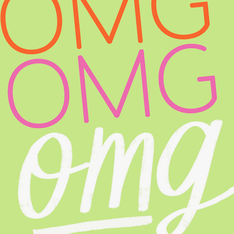 Hallmark OMG Congratulations Card