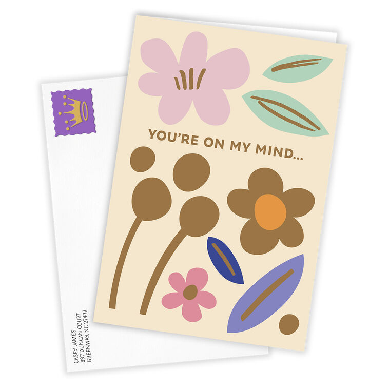 Hallmark On My Mind And In My Heart Custom Card