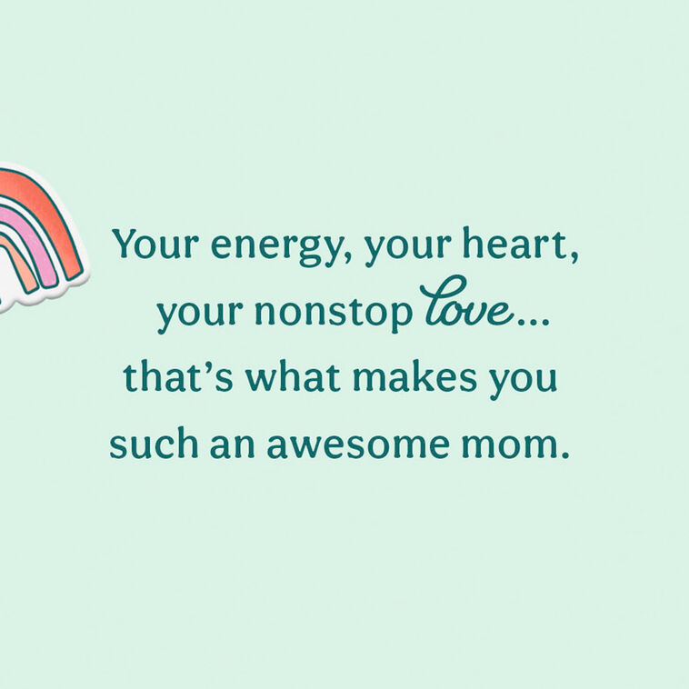 Hallmark One Cool Mom Mother's Day Card
