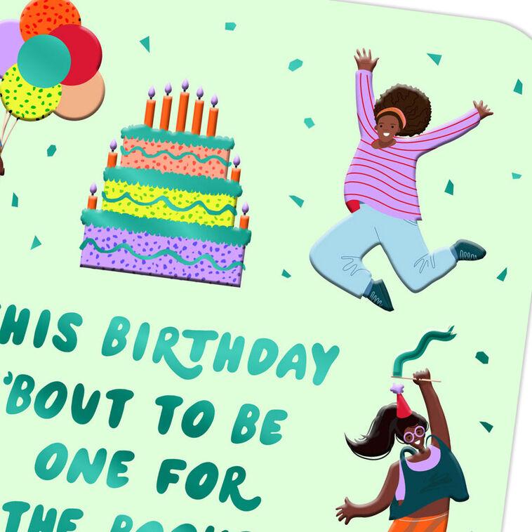 Hallmark One For The Books Birthday Card
