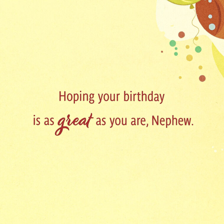 Hallmark One Great Guy Birthday Card For Nephew