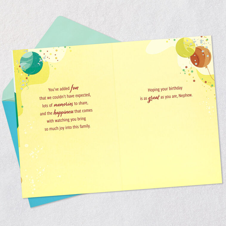 Hallmark One Great Guy Birthday Card For Nephew