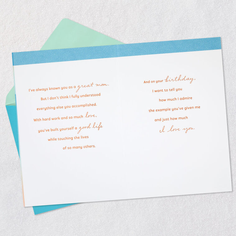 Hallmark One Strong Woman Birthday Card For Mom