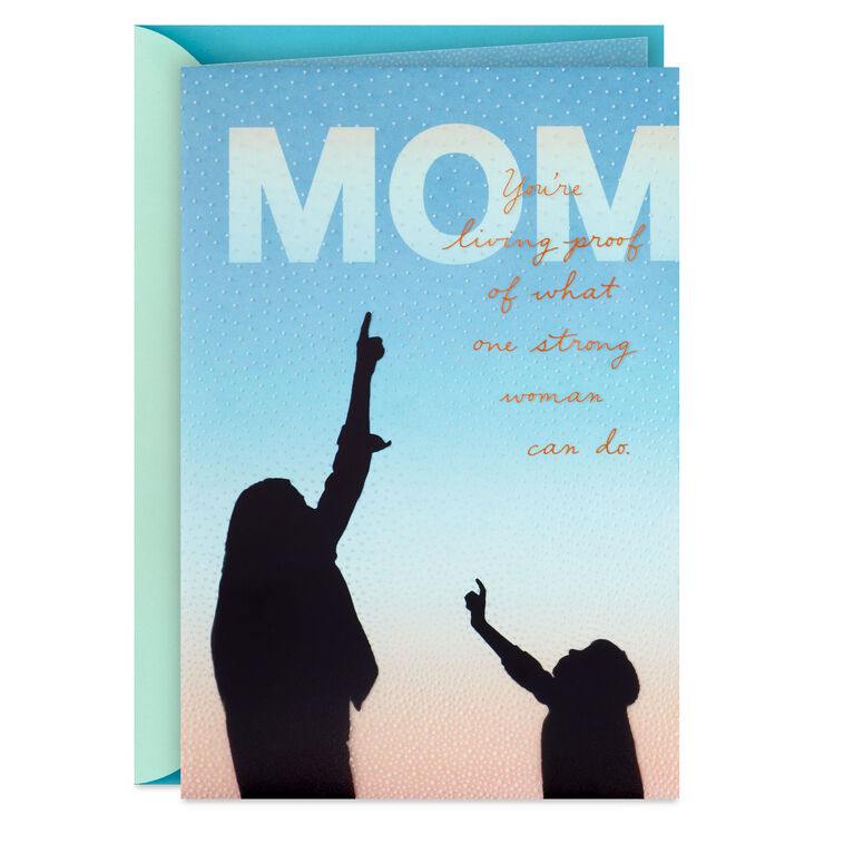 hallmark One Strong Woman Birthday Card for Mom