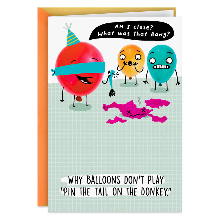 hallmark Only Nice Surprises Funny Birthday Card