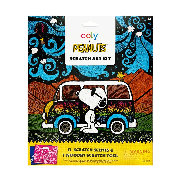 hallmark Ooly Peanuts Scratch Art Kit