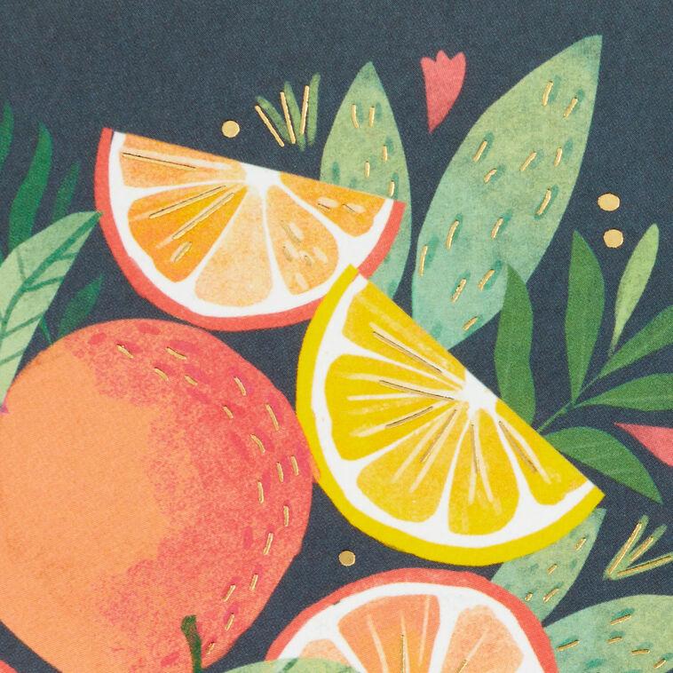 Hallmark Oranges And Lemons Blank Card