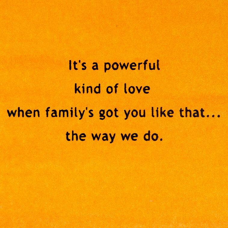 Hallmark Our Family Love And Roots Run Deep Card