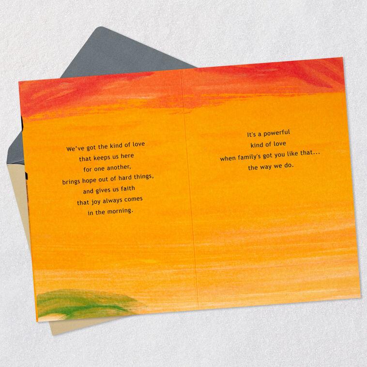 Hallmark Our Family Love And Roots Run Deep Card