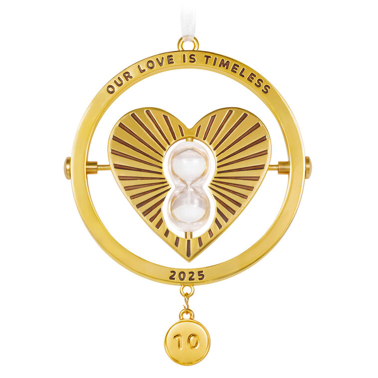 hallmark Our Love Is Timeless 2025 Metal Ornament